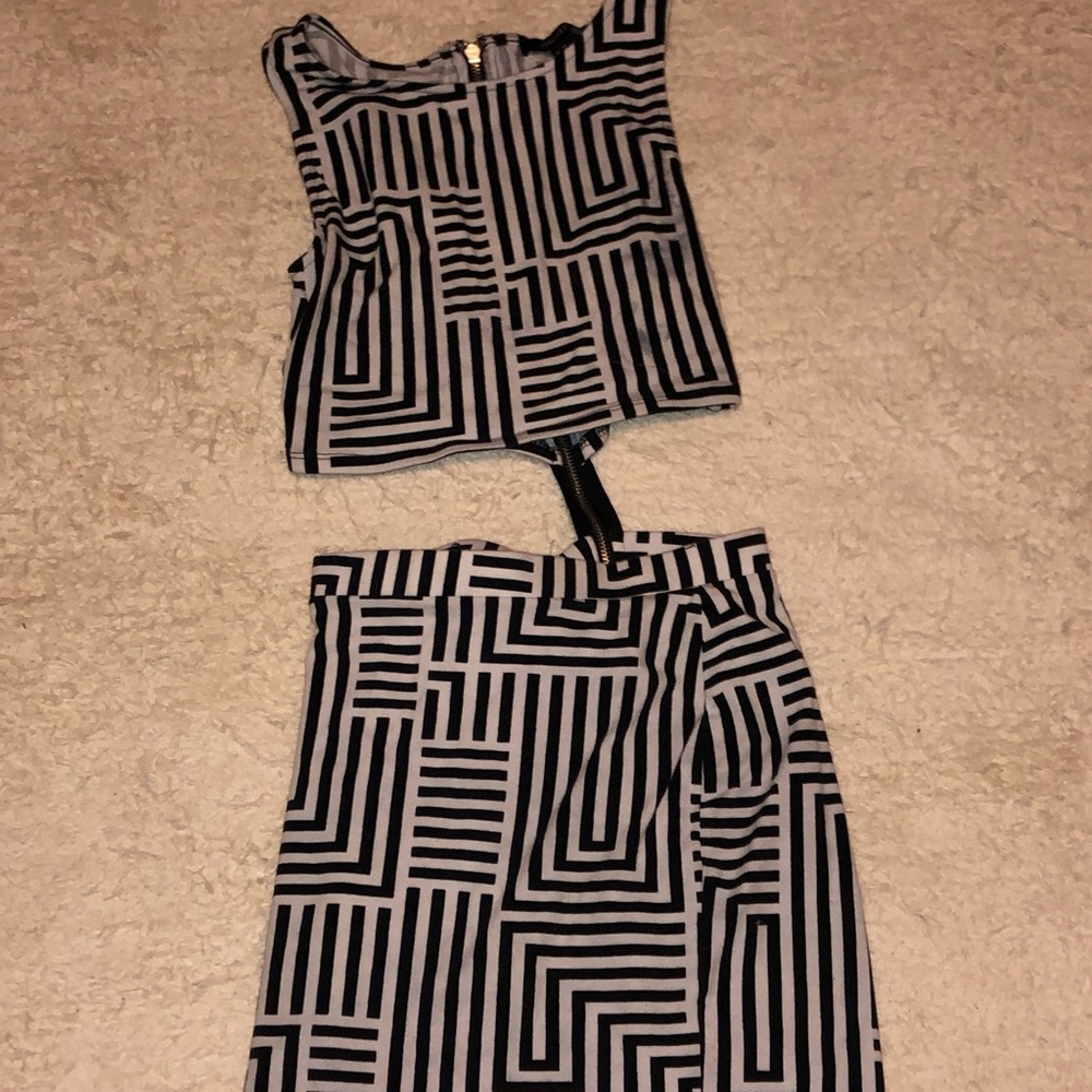 Forever 21 2 piece dress, size m